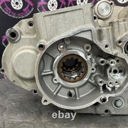 00 2003 ktm 450 SX LEFT RIGHT ENGINE CRANKCASE CRANK CASES BLOCK 14MM CASE SET