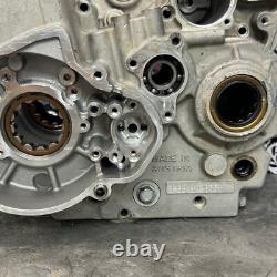 00 2003 ktm 450 SX LEFT RIGHT ENGINE CRANKCASE CRANK CASES BLOCK 14MM CASE SET