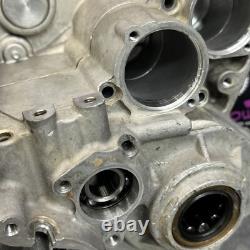 00 2003 ktm 450 SX LEFT RIGHT ENGINE CRANKCASE CRANK CASES BLOCK 14MM CASE SET