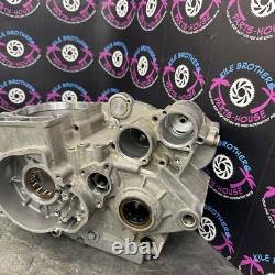 00 2003 ktm 450 SX LEFT RIGHT ENGINE CRANKCASE CRANK CASES BLOCK 14MM CASE SET