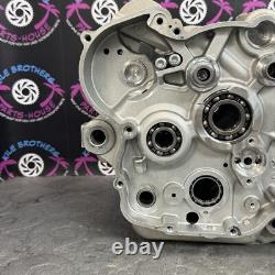 00 2003 ktm 450 SX LEFT RIGHT ENGINE CRANKCASE CRANK CASES BLOCK 14MM CASE SET
