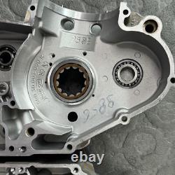 00 2003 ktm 450 SX LEFT RIGHT ENGINE CRANKCASE CRANK CASES BLOCK 14MM CASE SET