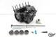 06-16 Yamaha Yzf- R6 R Oem Crankcase Damaged Engine Motor Crank Cases Block Set