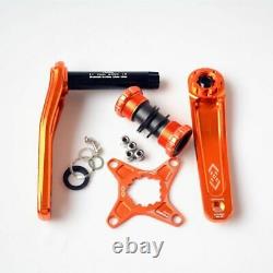 104BCD Bicycle Universal Crankset MTB Gear Disc Threaded Axis For 8-12 Speed