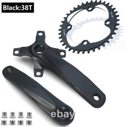 104BCD MTB Mountain Bike Crankset 152/165/170mm Bicycle Crank Arm Chainring Set