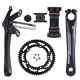 130bcd Road Bike Crankset Crank 170mm 53-39t Integrated Hollow Double Chainrings