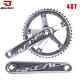 144bcd Mountain Bicycle Square Hole Crankset Single Speed Chainwheels 165mm 49t
