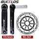 170 172.5 175mm Road Bike Crankset Crank Arm 50-34t 52-36t 53-39t Chainring