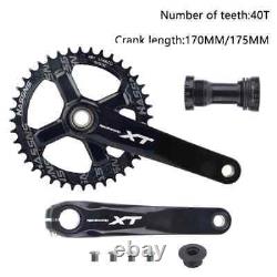 170/175mm Hollowtech Crank Arm Mountain Bike Integrated Bicycle Crankset 104 Bcd