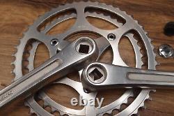 1977 road bike crankset Shimano 600 GC-100 VIA Japan 50/42 T 170 mm