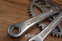 1977 road bike crankset Shimano 600 GC-100 VIA Japan 50/42 T 170 mm