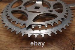 1977 road bike crankset Shimano 600 GC-100 VIA Japan 50/42 T 170 mm