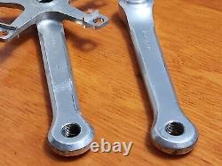 1985 Campagnolo Super Record Crank Arm Set 175 mm Campy Strada Nuovo 1049 Eroica