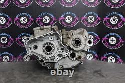 2014 kawasaki 09-15 kx450f LEFT RIGHT ENGINE CRANKCASE CRANK CASES CASE SET GOOD