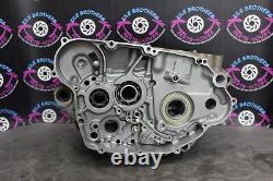 2014 kawasaki 09-15 kx450f LEFT RIGHT ENGINE CRANKCASE CRANK CASES CASE SET GOOD