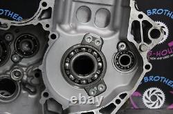 2014 kawasaki 09-15 kx450f LEFT RIGHT ENGINE CRANKCASE CRANK CASES CASE SET GOOD