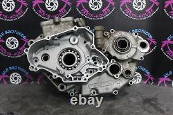 2014 kawasaki 09-15 kx450f LEFT RIGHT ENGINE CRANKCASE CRANK CASES CASE SET GOOD