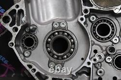 2014 kawasaki 09-15 kx450f LEFT RIGHT ENGINE CRANKCASE CRANK CASES CASE SET GOOD