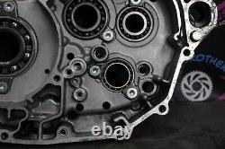 2014 kawasaki 09-15 kx450f LEFT RIGHT ENGINE CRANKCASE CRANK CASES CASE SET GOOD