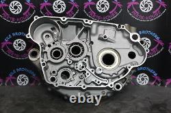 2014 kawasaki 09-15 kx450f LEFT RIGHT ENGINE CRANKCASE CRANK CASES CASE SET GOOD