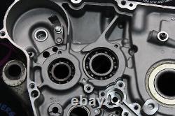 2014 kawasaki 09-15 kx450f LEFT RIGHT ENGINE CRANKCASE CRANK CASES CASE SET GOOD