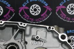2014 kawasaki 09-15 kx450f LEFT RIGHT ENGINE CRANKCASE CRANK CASES CASE SET GOOD