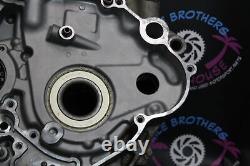 2014 kawasaki 09-15 kx450f LEFT RIGHT ENGINE CRANKCASE CRANK CASES CASE SET GOOD