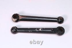 2ND GEN COOK BROTHERS RACING 181mm ALLOY DOG BONE CRANK ARMS NO SPIDER COOK BROS