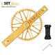 50t Road Bicycle Cranksets 170mm Crank Arms Folding Bike Chainwheels With Bb