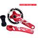 Al Alloy Mountain Road Bike Crankset 170mm Bcd104 Crank Bottom Bracket Chianring