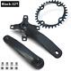 Al Alloy 104bcd Mtb Bike Crankset 152/165/170mm Bicycle Crank Arm Chainring Set