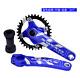 Al Alloy Crankset Mountain Bike Bcd104 Crank Arm Bottom Bracket Chainring Set