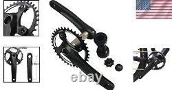 Aluminum 170mm Crank Arm Set with Rainbow Chainring Bolts 36T MTB Specialty