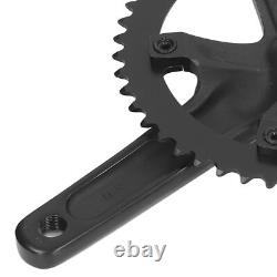 Aluminum Alloy 144 BCD 48T Single Speed Crankset Crank Arm Bicycle Cra ZO