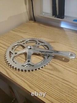 Aluminum sugino Double Crankset 170mm RD5000 54/44. Sugino crank set