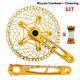 Bolany Folding Bicycle Crankset Chainring 170mm Crank Arm 130bcd Ceramic Bearing