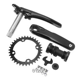 Bicycle Chainring Set Integrated Bike Crank Armset Aluminum Alloy 34T Hollo HO