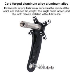 Bicycle Chainring Set Integrated Bike Crank Armset Aluminum Alloy 34T Hollo HO