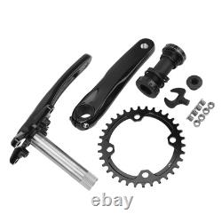 Bicycle Chainring Set Integrated Bike Crank Armset Aluminum Alloy 34T Hollo HO