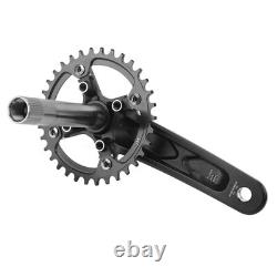 Bicycle Chainring Set Integrated Bike Crank Armset Aluminum Alloy 34T Hollo HO