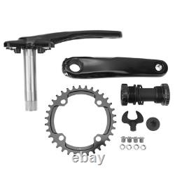 Bicycle Chainring Set Integrated Bike Crank Armset Aluminum Alloy 34T Hollo HO