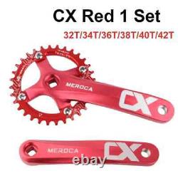 Bicycle Crank 170mm Chainwheel 32/34/36/38/40/42T 104BCD MTB Bicycle Crankset