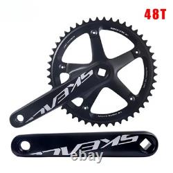 Bicycle Crankset 144BCD Bike Square Hole Crank Aluminum Alloy Crank Chainwheel