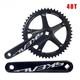 Bicycle Crankset 144bcd Bike Square Hole Crank Aluminum Alloy Crank Chainwheel