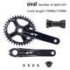 Bicycle Crankset Integrated Candle Crowns Mountain Bike Connecting Rods New