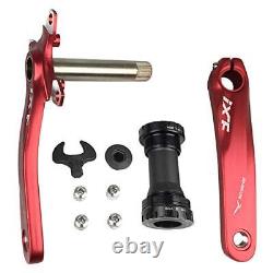 Bike Crank Arm Set, 170mm 106 BCD Mountain Bike Crank Set with Bottom Bracket