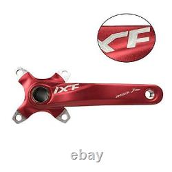 Bike Crank Arm Set, 170mm 106 BCD Mountain Bike Crank Set with Bottom Bracket