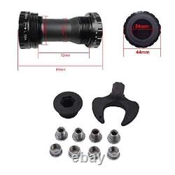 Bike Crank Arm Set, 170mm 106 BCD Mountain Bike Crank Set with Bottom Bracket