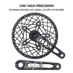 Bike Crank Arm Set for Folding 170mm 130BCD 5 Bolts P2B8