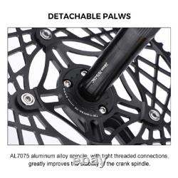 Bike Crank Arm Set for Folding 170mm 130BCD 5 Bolts P2B8